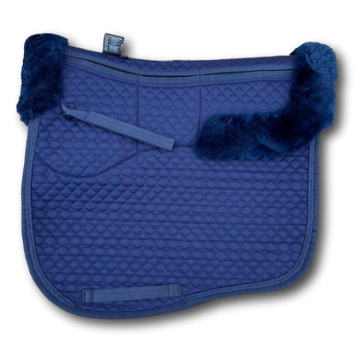 Hufglocken - Sheepskin + Correctional Dressage Pad - Navy