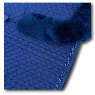 Hufglocken - Sheepskin + Correctional Dressage Pad - Navy